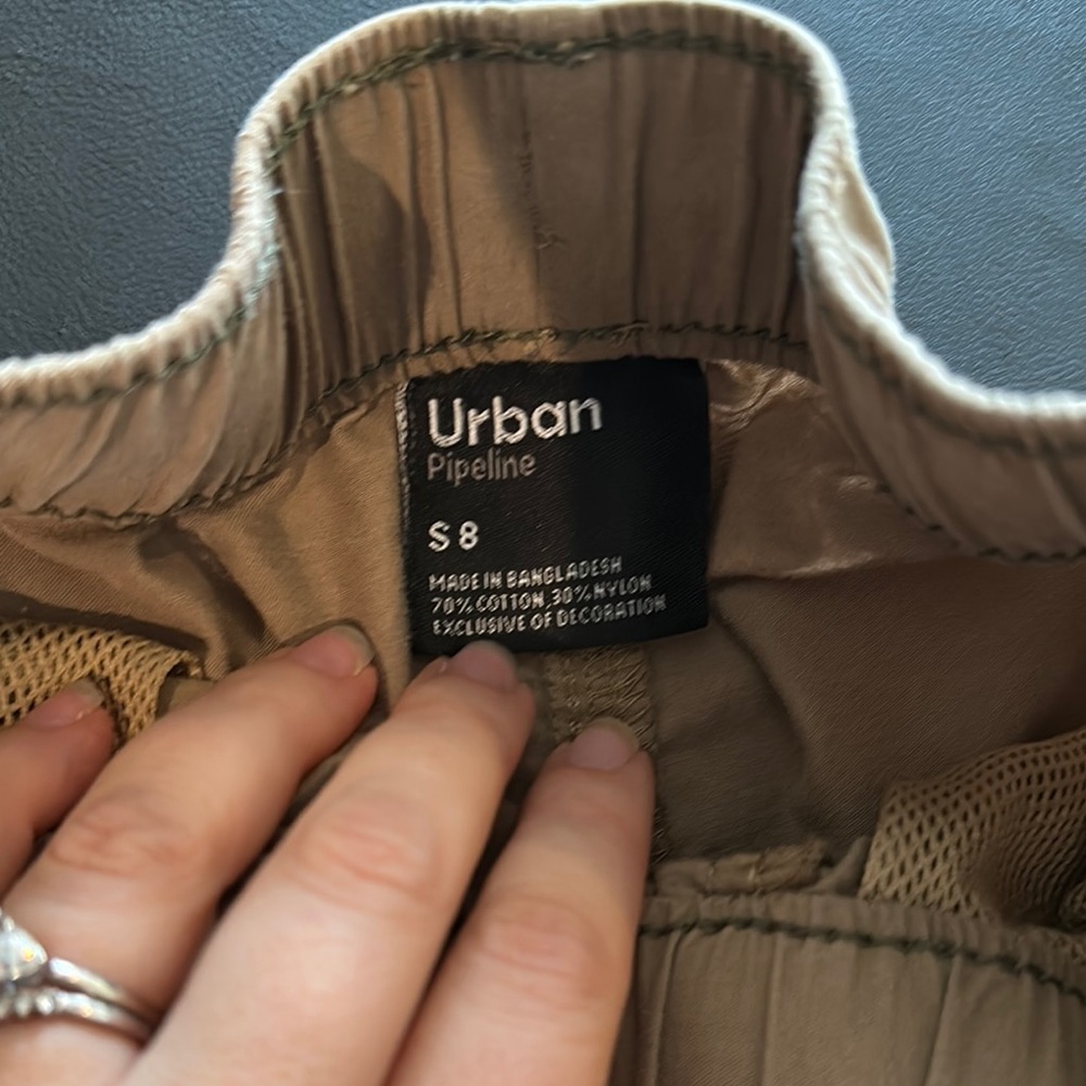 Urban Pipeline Khaki Cargo Shorts - Picture 2 of 5